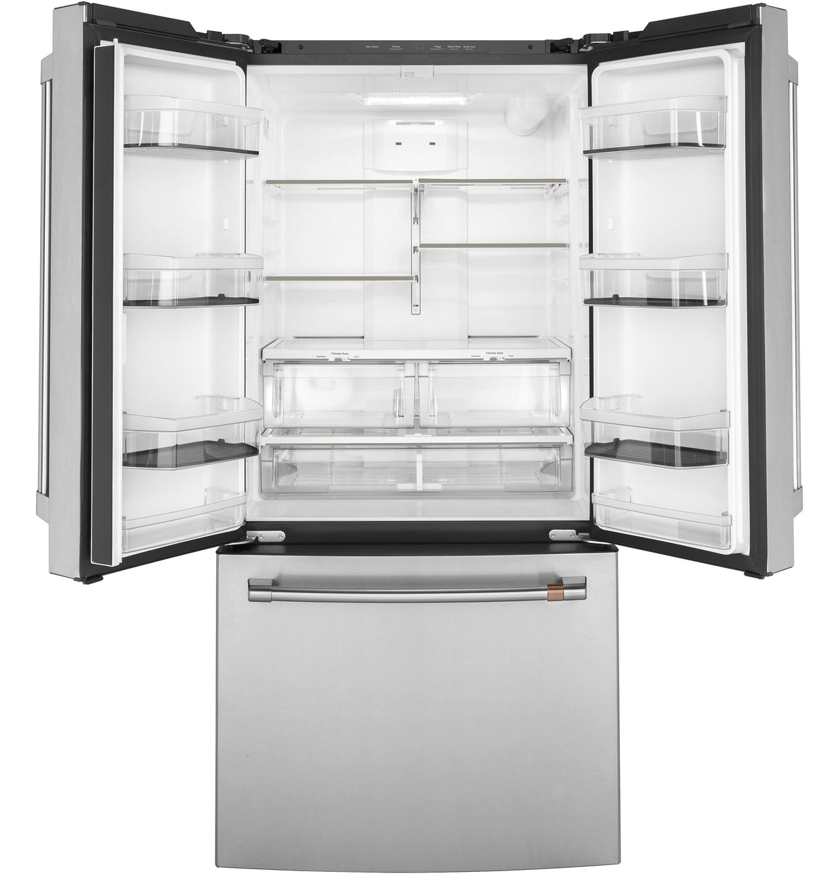 Caf(eback)(TM) ENERGY STAR(R) 18.6 Cu. Ft. Counter-Depth French-Door Refrigerator - (CWE19SP2NS1)