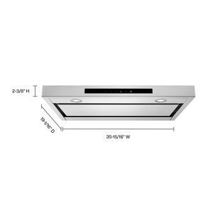 36" Low Profile Under-Cabinet Ventilation Hood