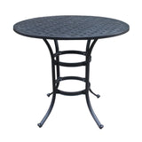 Round Metal Bar Table