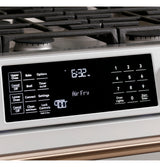 Caf(eback)(TM) 30" Smart Slide-In, Front-Control, Dual-Fuel, Double-Oven Range with Convection - (C2S950P2MS1)