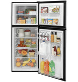 GE(R) 9.8 Cu. Ft. 12 Volt DC Power Top-Freezer Refrigerator - (GPV10FSNSB)