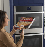 GE(R) 30" Smart Built-In Self-Clean Single Wall Oven with Never-Scrub Racks - (JTS3000DNWW)