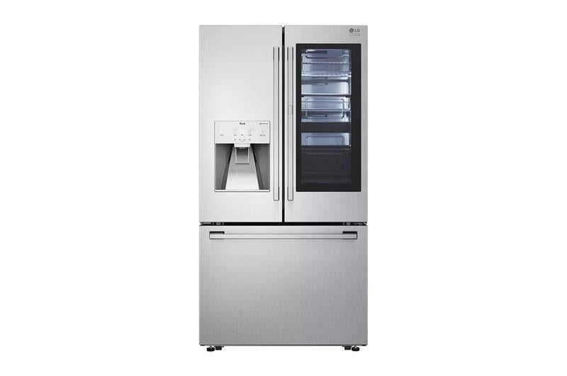 LG STUDIO 24 cu. ft. Smart InstaView(R) Door-in-Door(R) Large Capacity Counter-Depth Refrigerator with Craft Ice(TM) Maker - (SRFVC2416S)