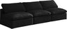 Plush - Modular Armless 3 Seat Sofa