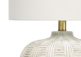 Transitional Lighting, Table Lamp, Resin - Cream