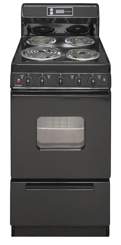 20 in. Freestanding Electric Range in Black - (EAK220BP)