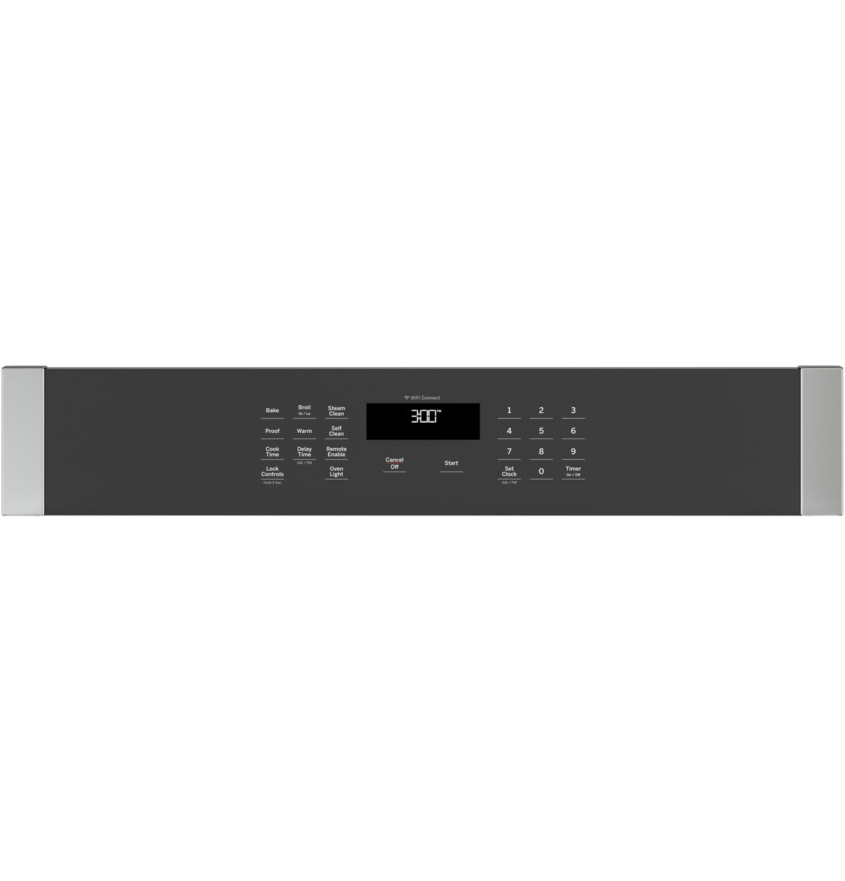 GE(R) 30" Smart Built-In Self-Clean Single Wall Oven with Never-Scrub Racks - (JTS3000SNSS)