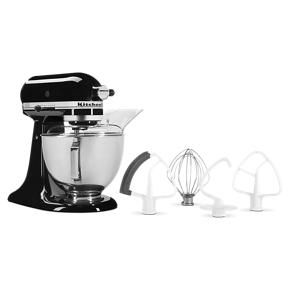 4.5-quart Tilt-Head Stand Mixer With Flex Edge Beater, KSM85PSQ - Onyx Black