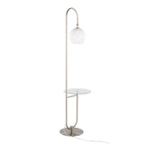 Trombone - Contemporary / Glam Floor Lamp