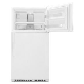 33" Wide Top Freezer Refrigerator - 21 Cubic Feet - White