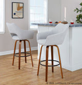 Midas - 26" Glam Counter Stool - Gold (Set of 2)