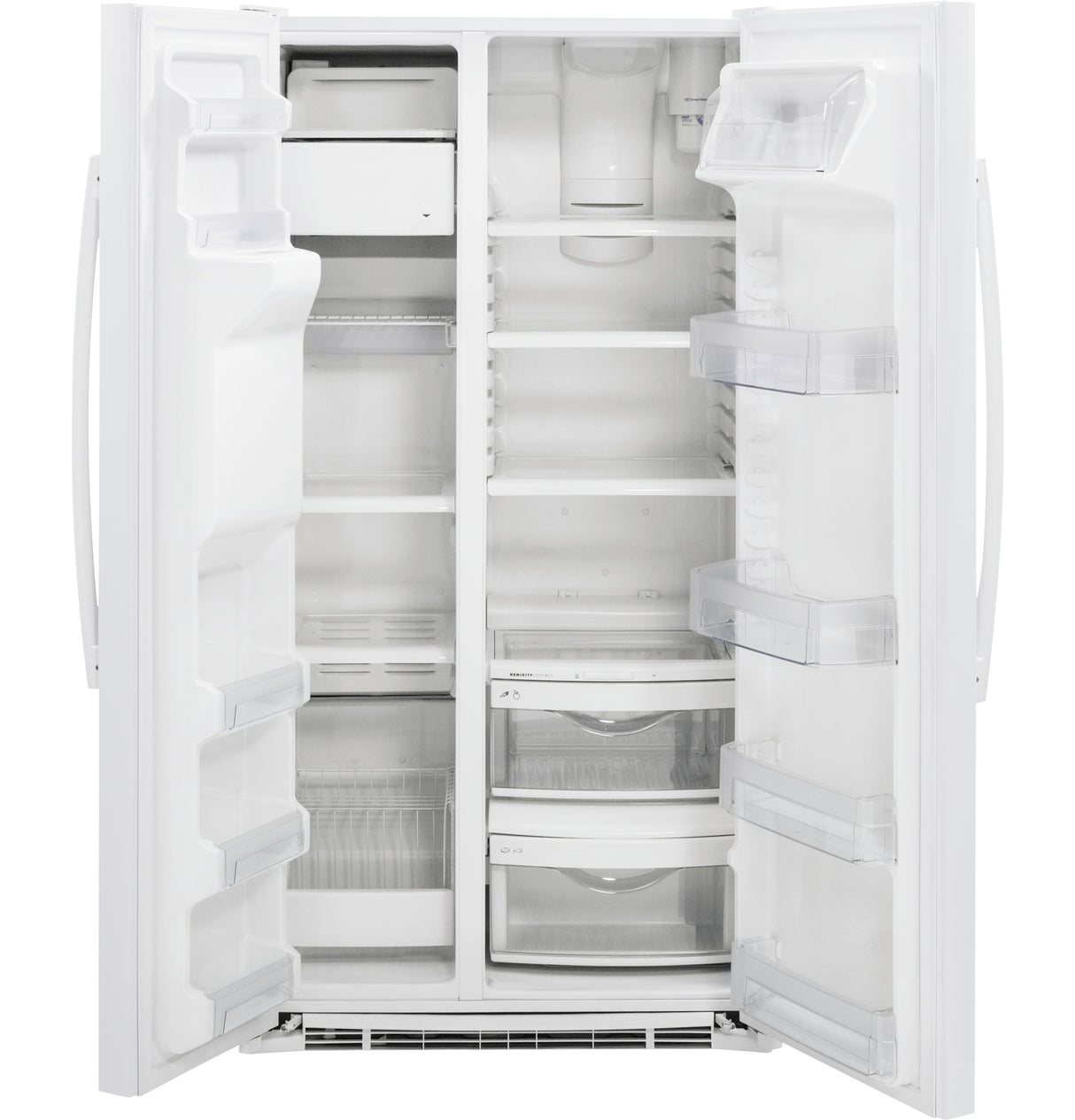 GE(R) 21.9 Cu. Ft. Counter-Depth Side-By-Side Refrigerator - (GZS22DGJWW)