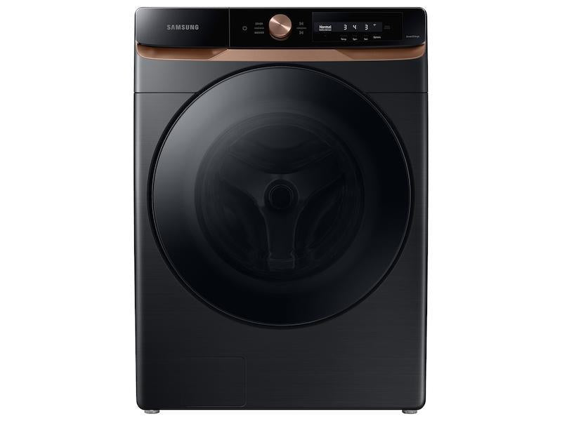 4.6 cu. ft. Large Capacity AI Smart Dial Front Load Washer with Auto Dispense and Super Speed Wash in Brushed Black - (WF46BG6500AVUS)