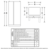 GE(R) 25.1 Cu. Ft. Side-By-Side Refrigerator - (GSS25IGNWW)