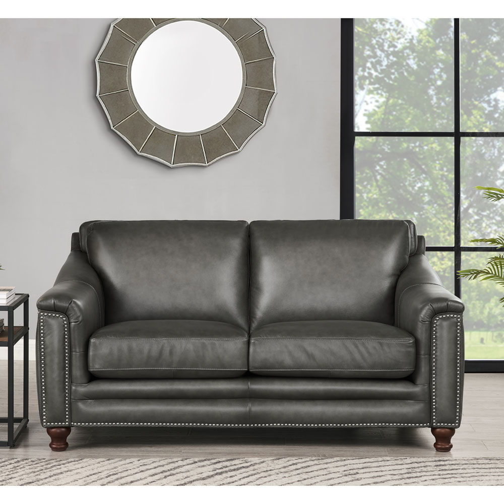 Belfast - Top Grain Leather Loveseat