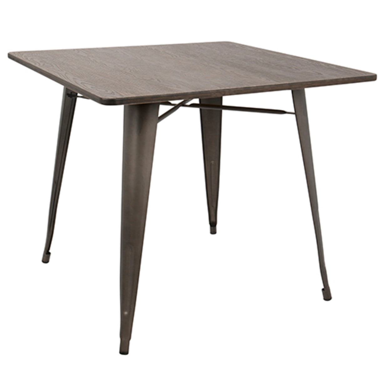 Oregon - 36" Farmhouse Dining Table - Antique And Espresso