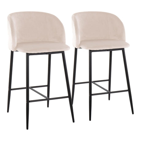 Fran - 26" Fixed-Height Counter Stool (Set of 2)