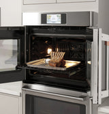 Caf(eback)(TM) Professional Series 30" Smart Built-In Convection French-Door Single Wall Oven - (CTS90FP3ND1)