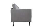 Kyrene - Loveseat - Light Gray Linen