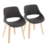 Fabrico - Chair (Set of 2) - Natural Legs