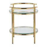 Rhonda - Side Table - Gold