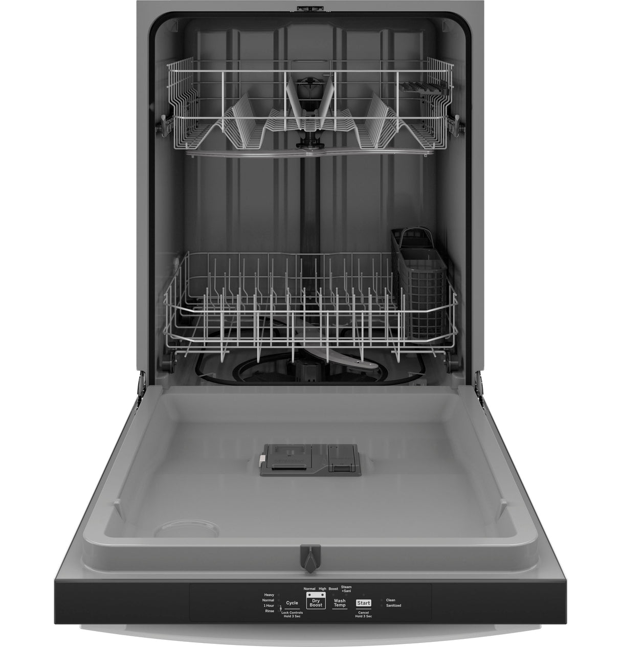 GE(R) ENERGY STAR(R) Top Control with Plastic Interior Dishwasher with Sanitize Cycle & Dry Boost - (GDT535PGRWW)