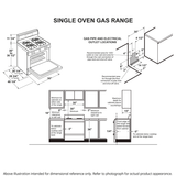 GE(R) 30" Free-Standing Gas Range - (JGB660SPSS)