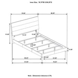 Felicity - Panel Bed