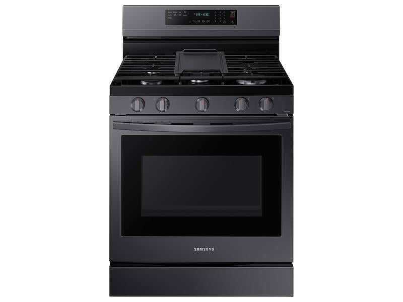 6.0 cu. ft. Smart Freestanding Gas Range with No-Preheat Air Fry and Convection+ in Black Stainless Steel - (NX60A6711SG)