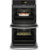 GE Profile(TM) 30" Smart Built-In Convection Double Wall Oven with In-Oven Camera and No Preheat Air Fry - (PTD9000SNSS)