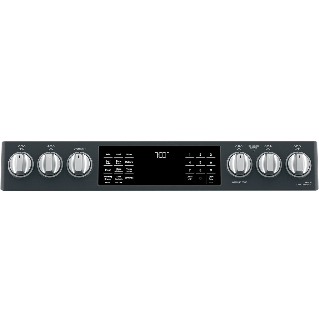 Caf(eback)(TM) 30" Smart Slide-In, Front-Control, Radiant and Convection Range - (CES700P3MD1)