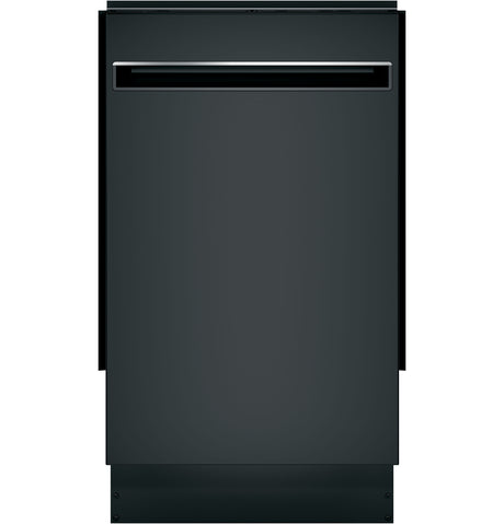 GE Profile(TM) ENERGY STAR(R) 18" ADA Compliant Stainless Steel Interior Dishwasher with Sanitize Cycle - (PDT145SGLBB)