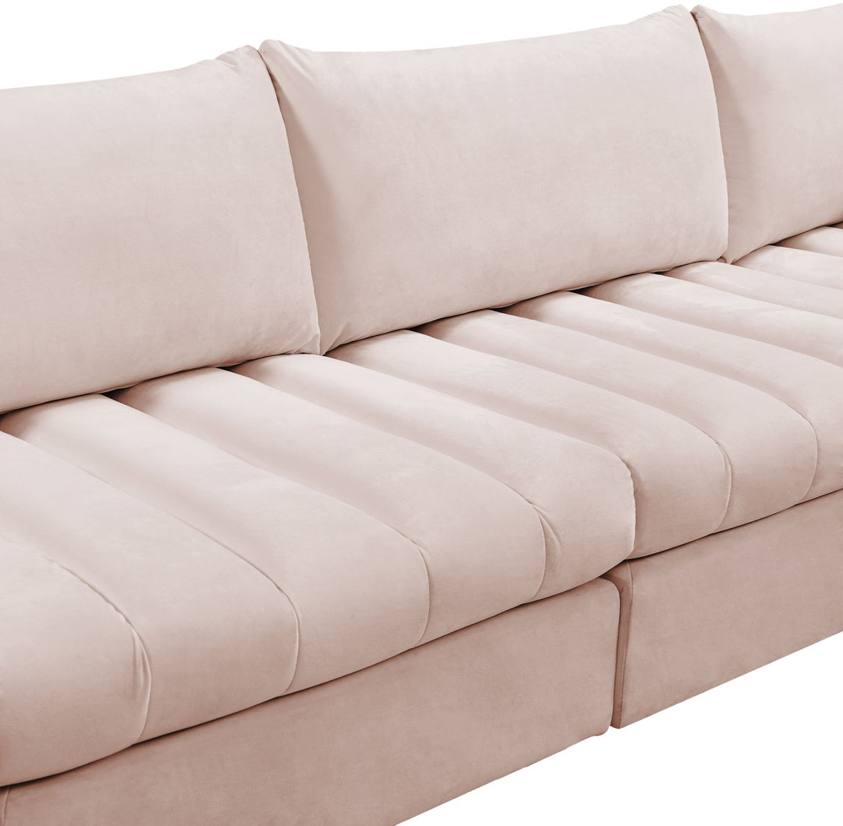 Jacob - Modular Sectional 6 Piece - Pink