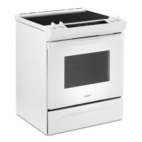 4.8 Cubic Feet Whirlpool Electric Range With Frozen Bake Technology - White - 30"