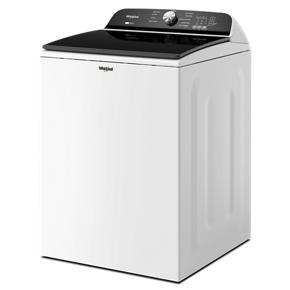 52–53 Cubic Feet Whirlpool Top Load Washer With Removable Agitator - White