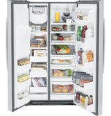 GE Profile(TM) Series ENERGY STAR(R) 25.3 Cu. Ft. Side-by-Side Refrigerator - (PSE25KYHFS)