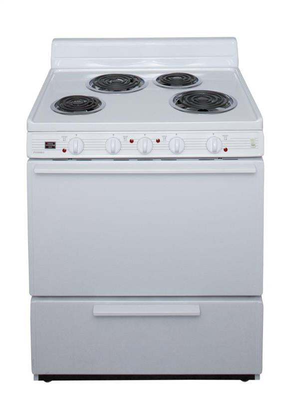 30 in. Freestanding Electric Range in White - (EDKLOHOP)