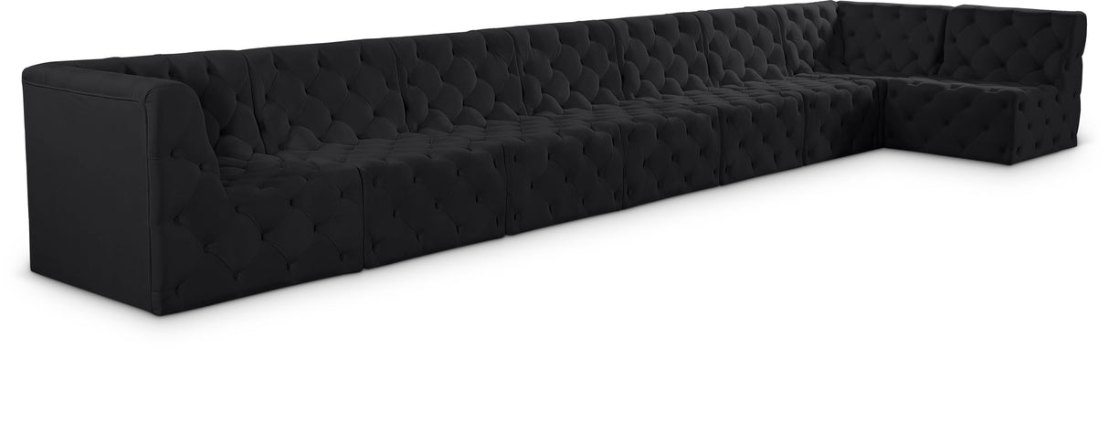 Tuft - Modular Sectional 8 Piece - Black