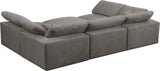 Cozy - Modular Sectional 6 Piece Cloud - Grey