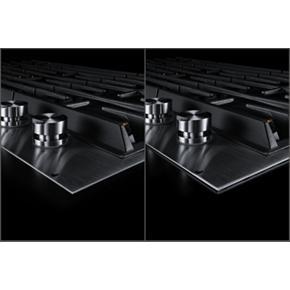 Euro-Style 30" 5-Burner Gas Cooktop - Pearl Silver