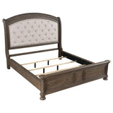 Emmett - Tufted Headboard Panel Bed