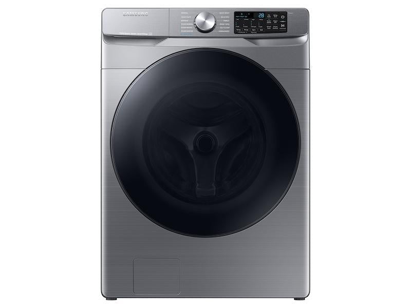 4.5 cu. ft. Large Capacity Smart Front Load Washer with Super Speed Wash in Platinum - (WF45B6300AP)