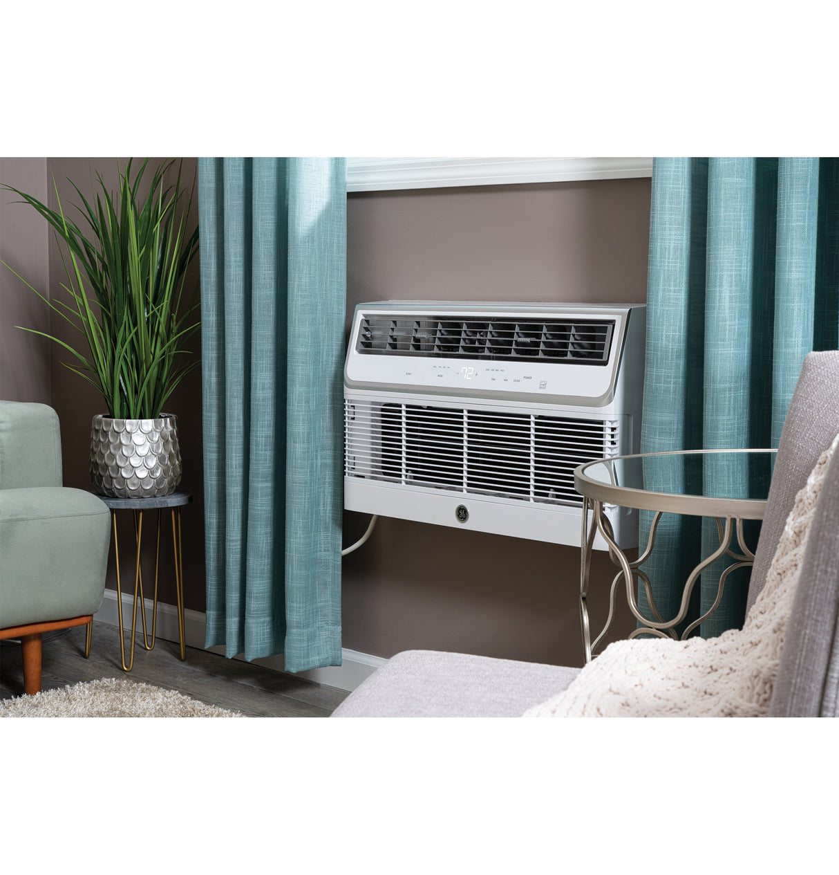 GE(R) ENERGY STAR(R) 230/208 Volt Built-In Cool-Only Room Air Conditioner - (AJCQ14DWH)