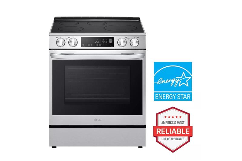 6.3 cu. ft. Smart Induction Slide-in Range with ProBake Convection(R) and Air Fry - (LSIL6334FE)