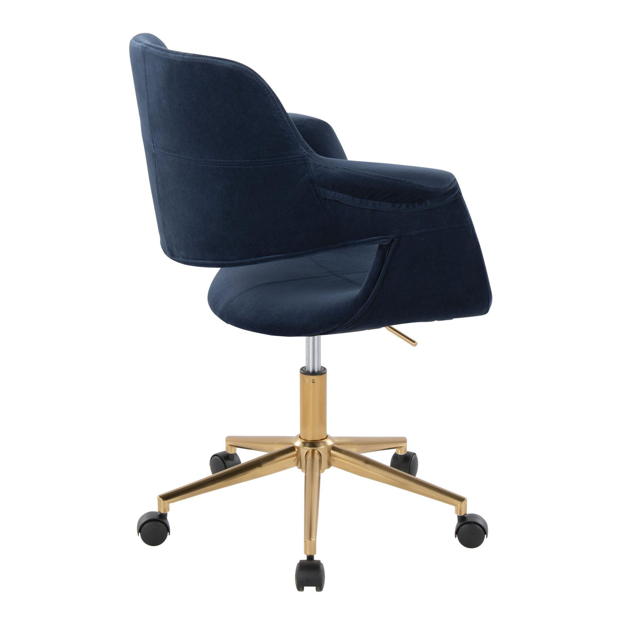 Vintage Flair - Mid Century Modern Office Chair