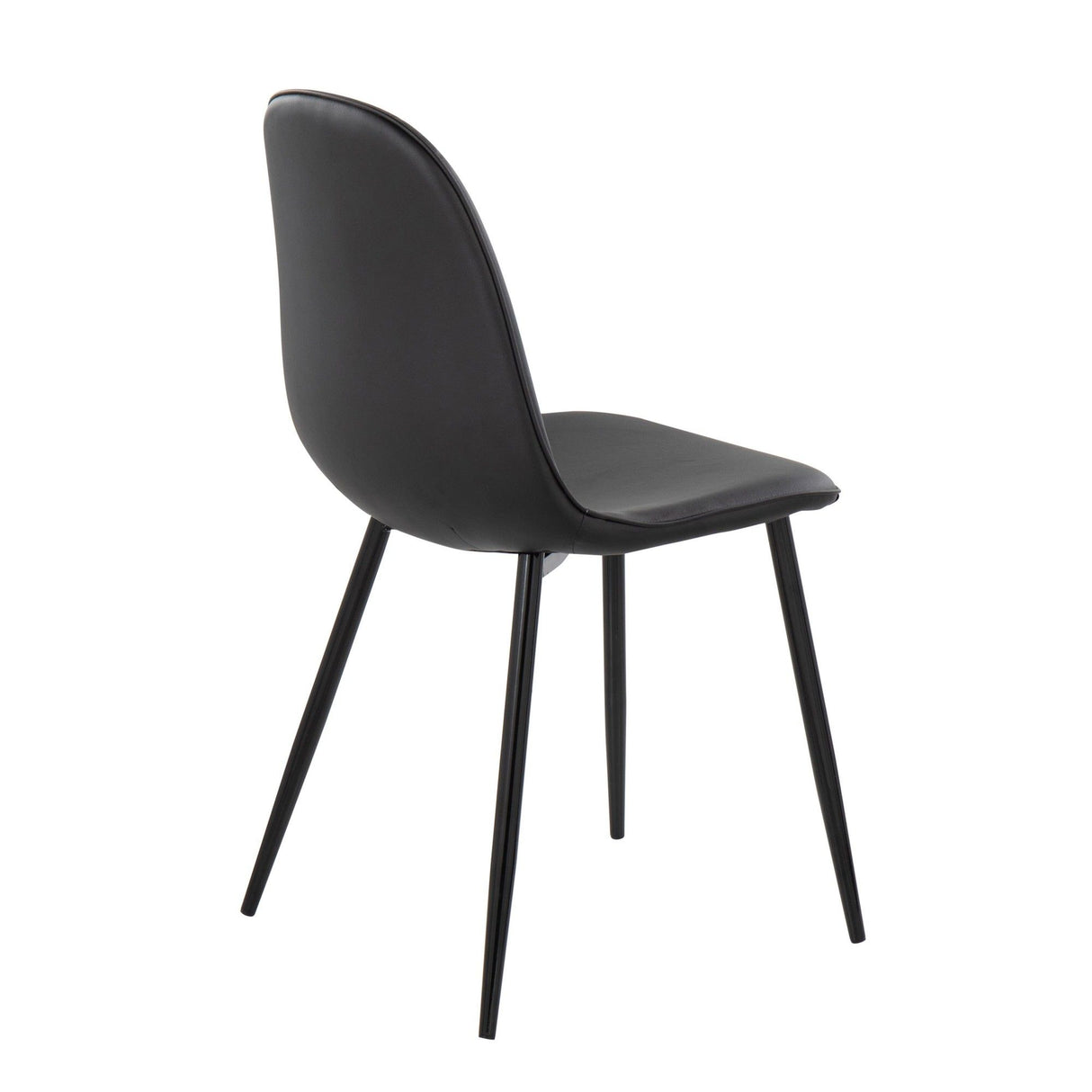 Pebble - Chair - Black Steel (Set of 2)