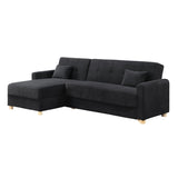 Thomas - 99.5" Convertible Sleeper Sectional Sofa with Reversible Chaise and Storage