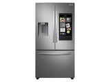 26.5 cu. ft. Large Capacity 3-Door French Door Refrigerator with Family Hub(TM) and External Water & Ice Dispenser in Stainless Steel - (RF27T5501SR)