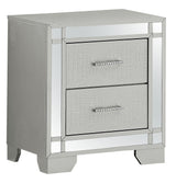 Madison - Nightstand - Silver Champagne