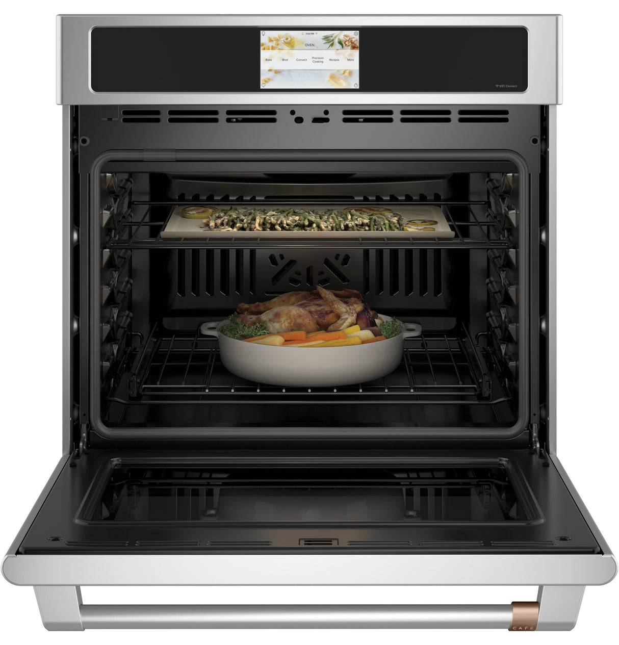 Caf(eback)(TM) 30" Smart Single Wall Oven with Convection - (CTS70DP2NS1)